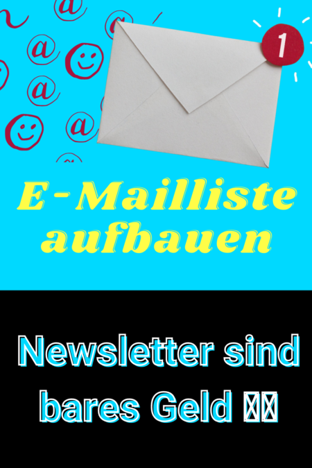E-Mailliste aufbauen