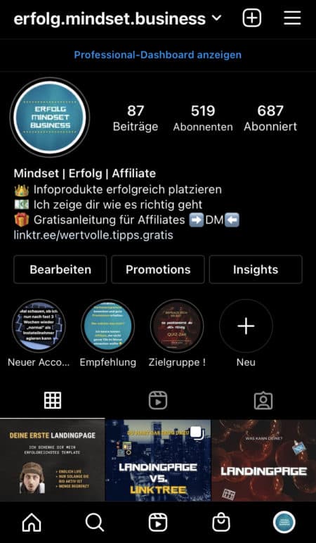 Affiliate Marketing mit Instagram Affiliate Marketing mit Instagram